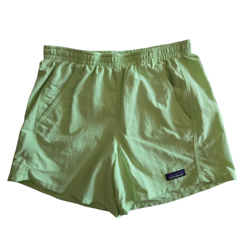 Patagonia Light Green Athletic Shorts